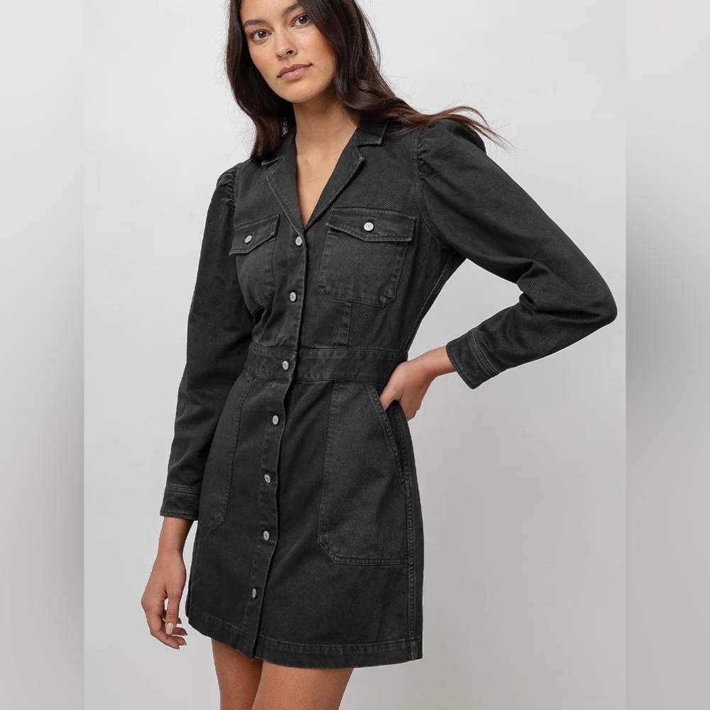 Rails Lisette Long Sleeve Minidress
